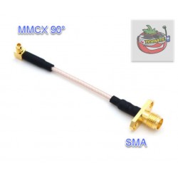 TBS Pigtail MMCX 90° SMA